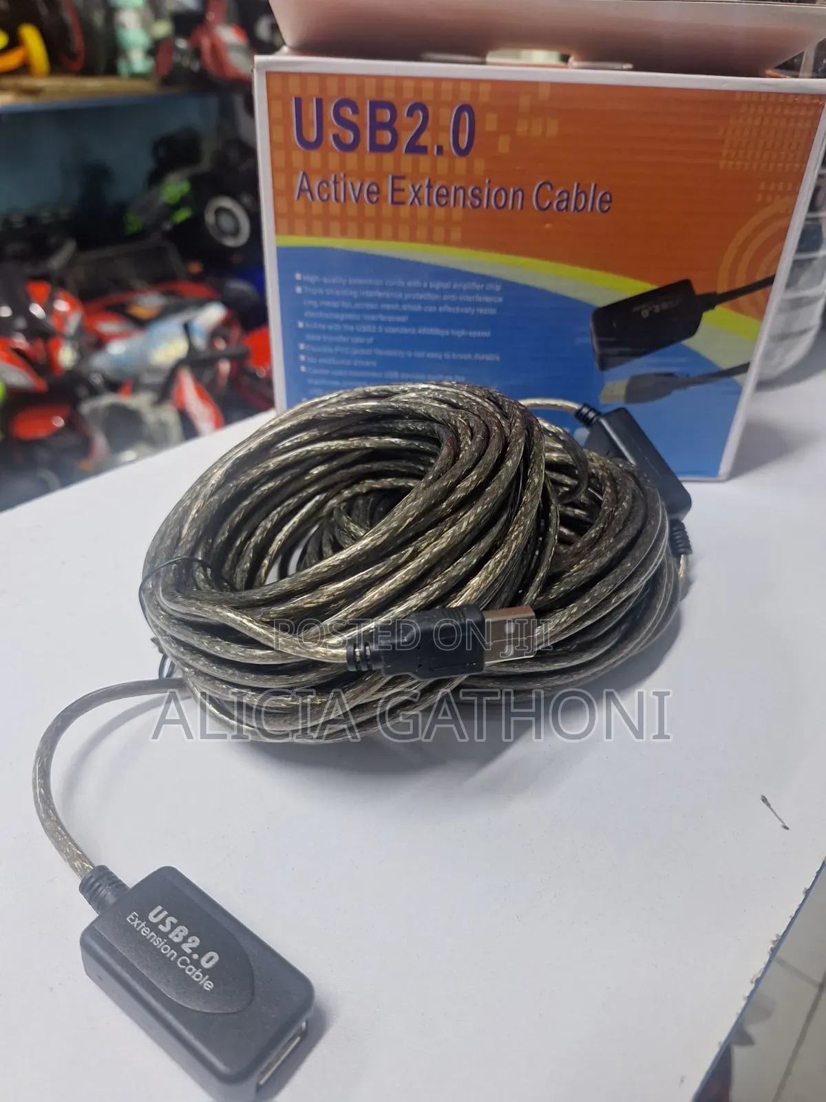 20mtrs Usb2.0 Active Extension Cable