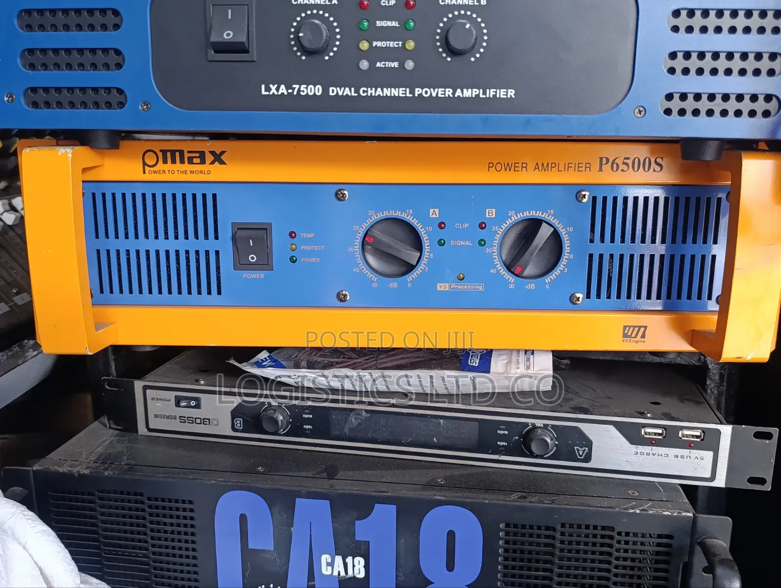 O-Max P6500s Power Amplifier