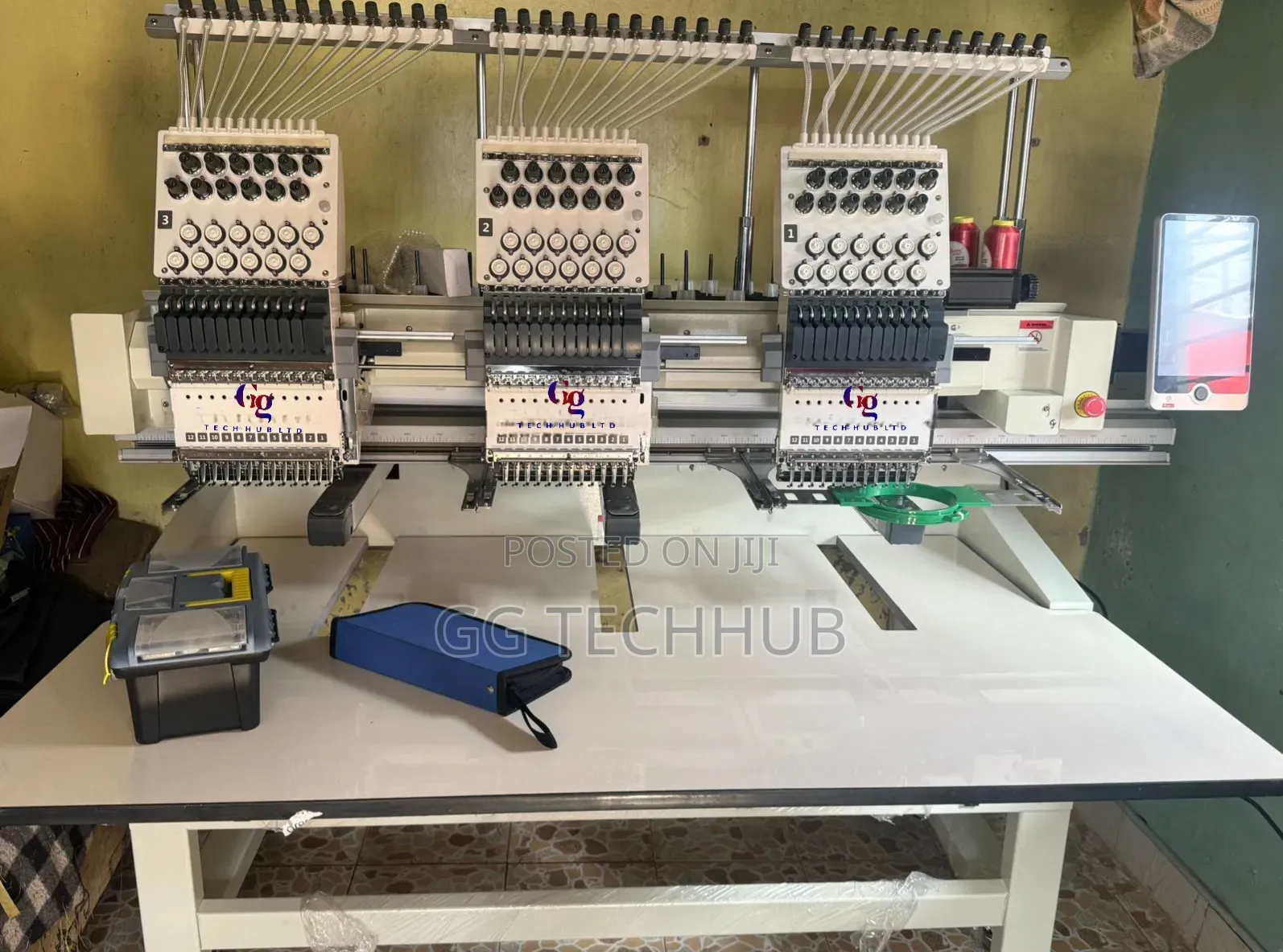 Brand New 3 Head Embroidery Machine