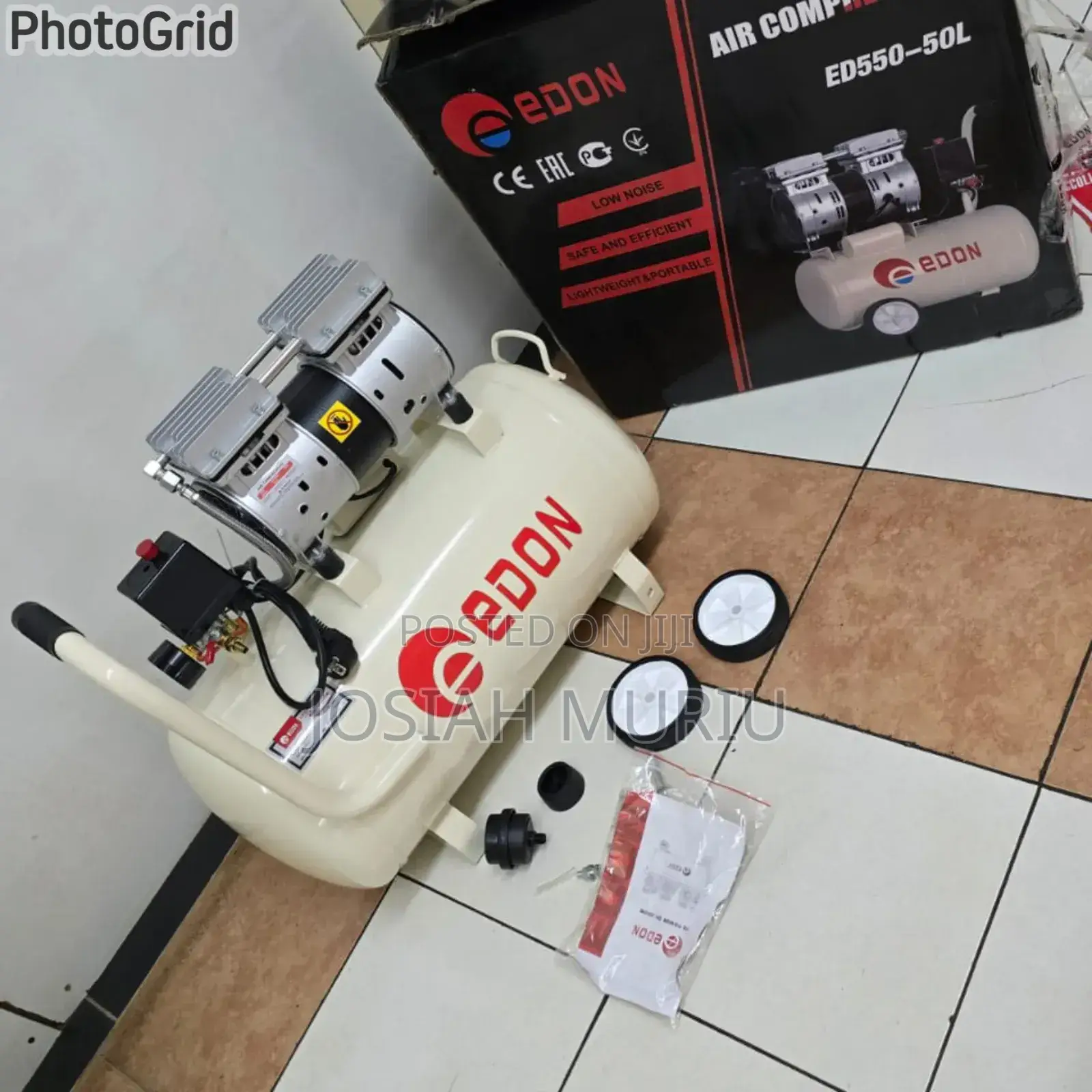Edon Oilless Silent Air Compressor 50ltr