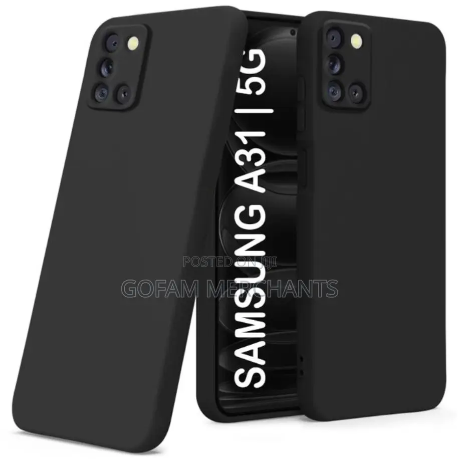 Soft Silicone Slim Fit Cover Shockproof Case for Samsung Galaxy A31