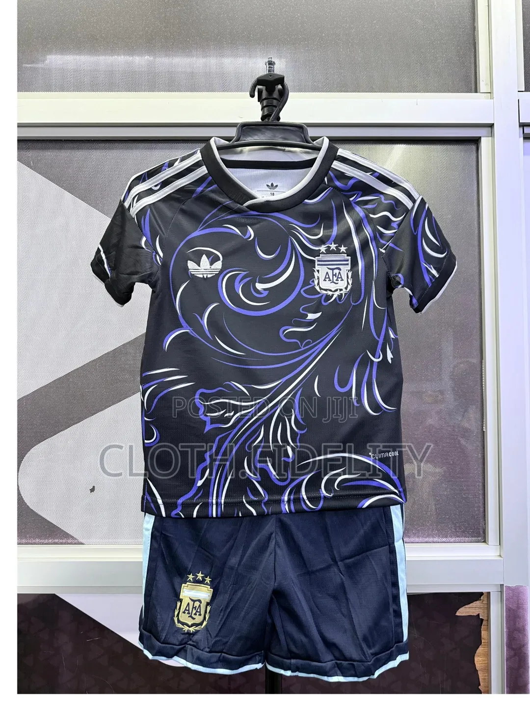 Argentina Away World Cup Kids Jersey 2026.