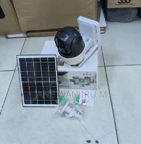 4g/Wifi Solar Smart Net Camera V380 - 360° Outdoor CCTV