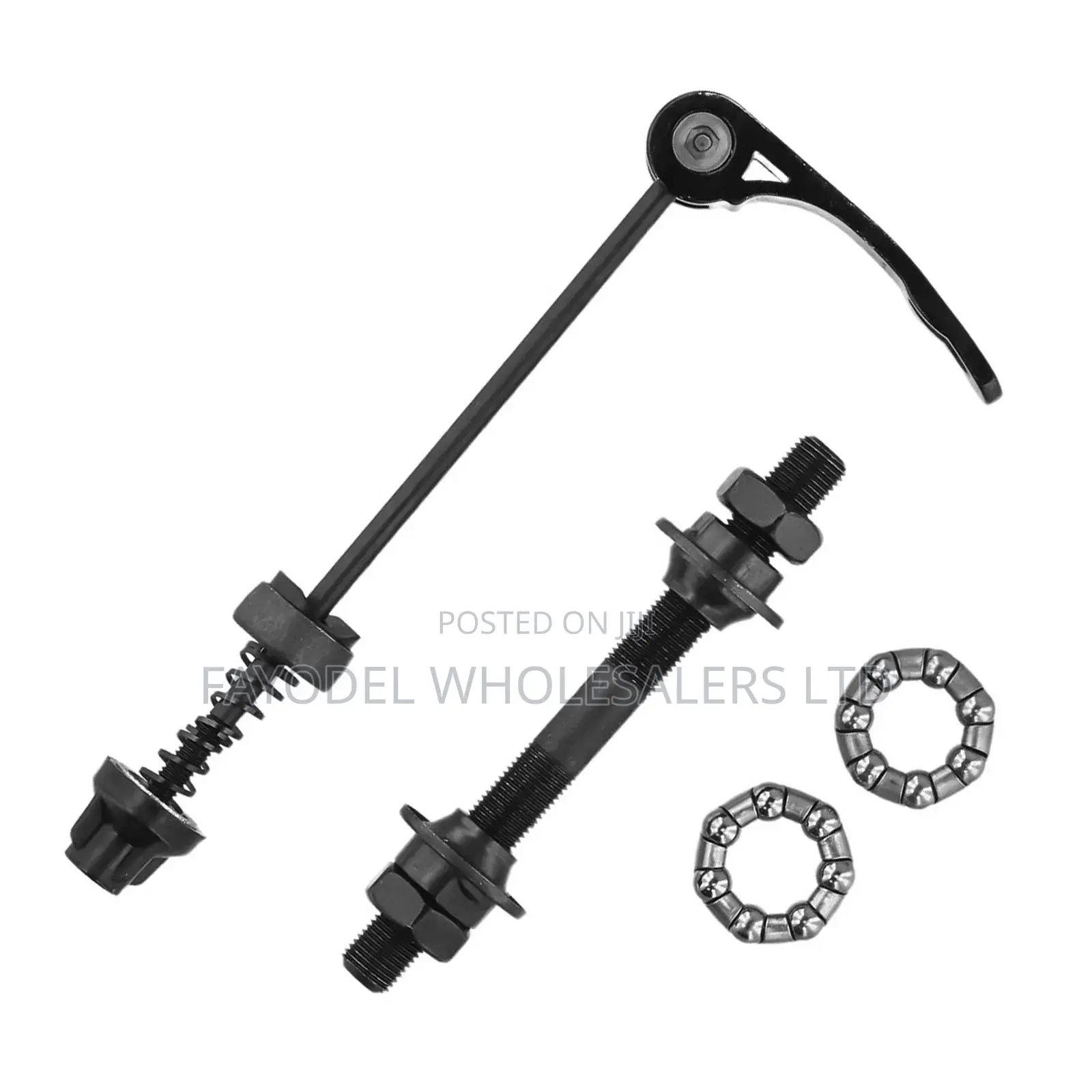MTB Quick Release Skewers Set Front Rear With 25mm Bearings
