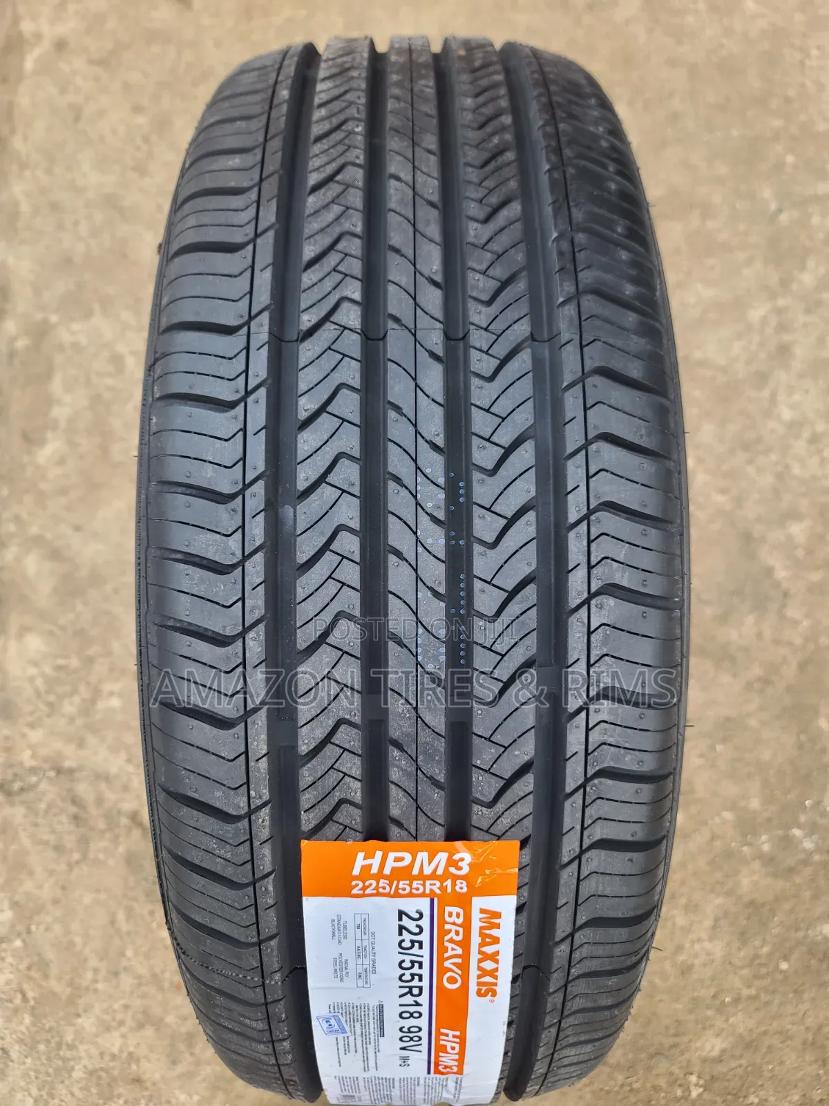 225/55 R18 Maxxis Tyres Bravo Hpm3 Made in Thailand