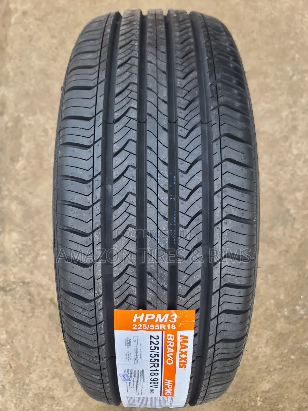 225/55 R18 Maxxis Tyres Bravo Hpm3 Made in Thailand