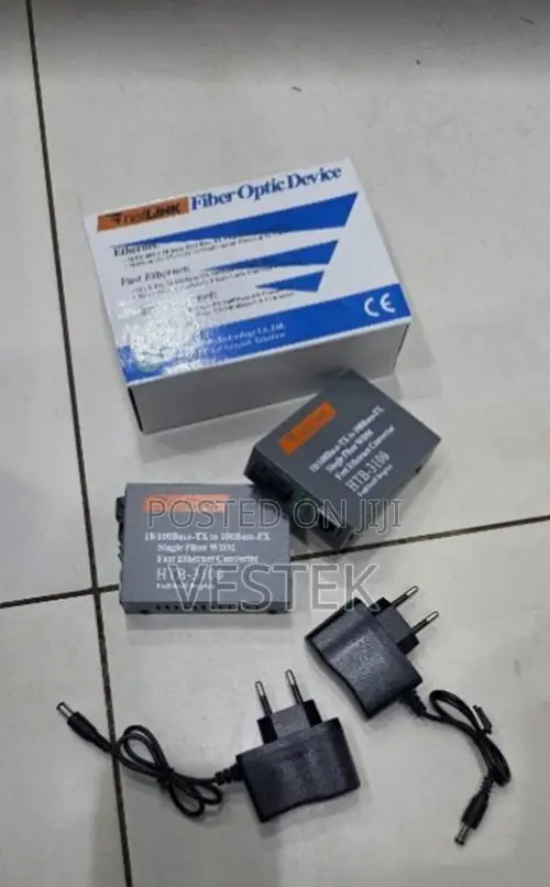 HTB-3100a/B Optical Fiber Converter 25km Single Mode