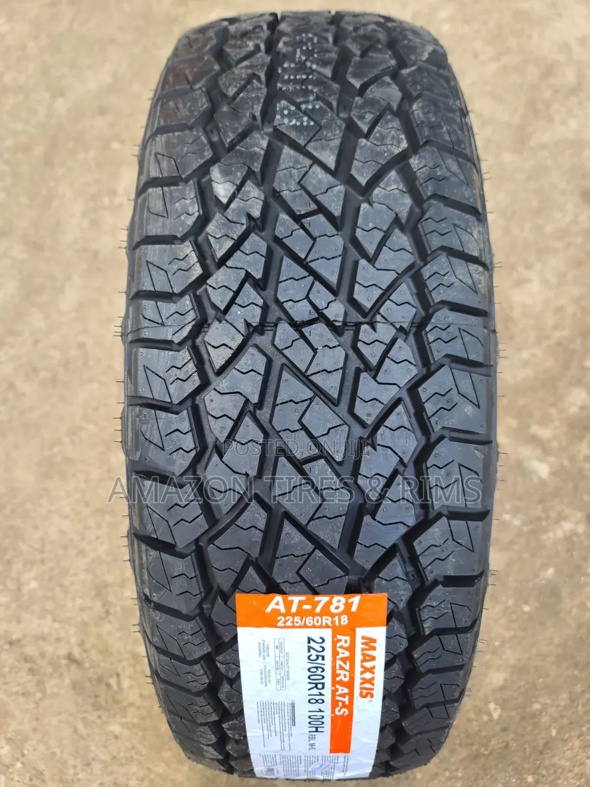 225/60r18 Maxxis Tyres 100h Razr a/T781