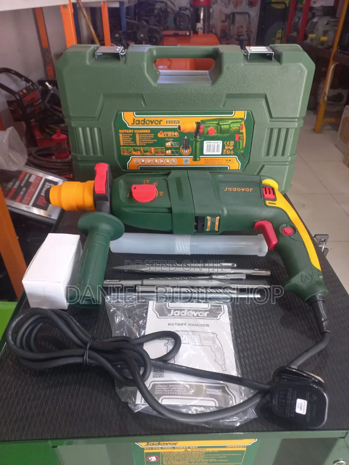 Jadever Rotary Hammer 800w