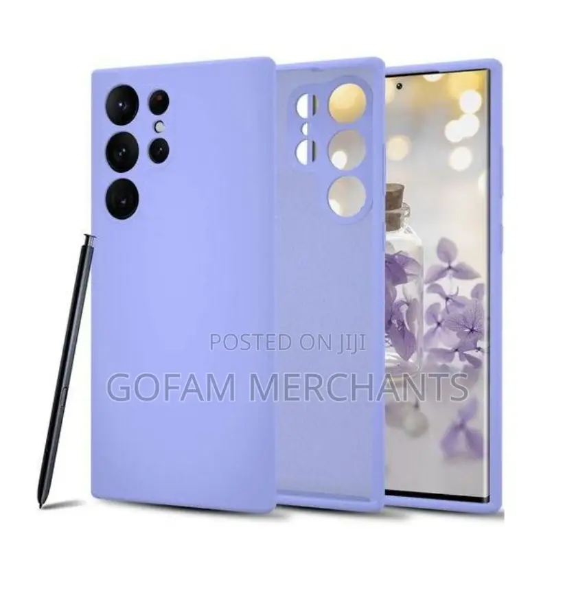 Samsung Galaxy S24 Ultra Silicone Case, Soft Premium Liquid Rubber
