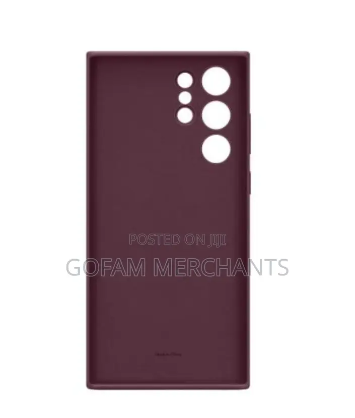 Original Silicone Cover Case for Samsung S24 Ultra