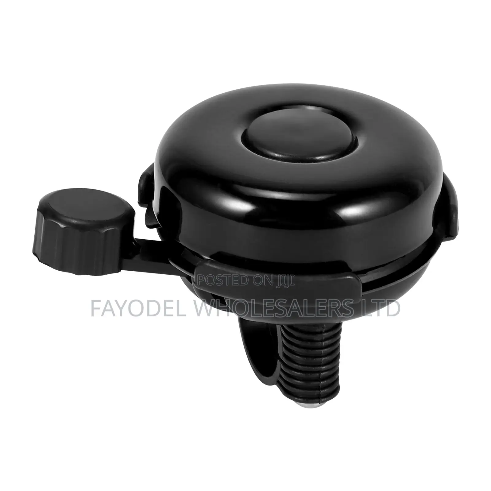Classic Black Bike Bell – Aluminum Build