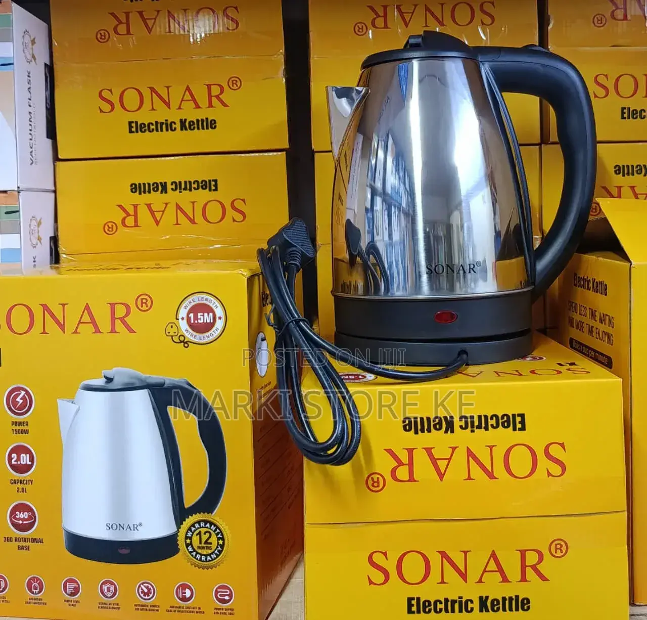Sonar Stainless Kettle