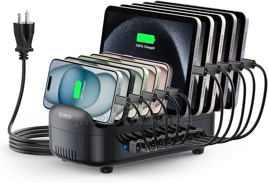 120w Multi-Ports Desktop Charging Station