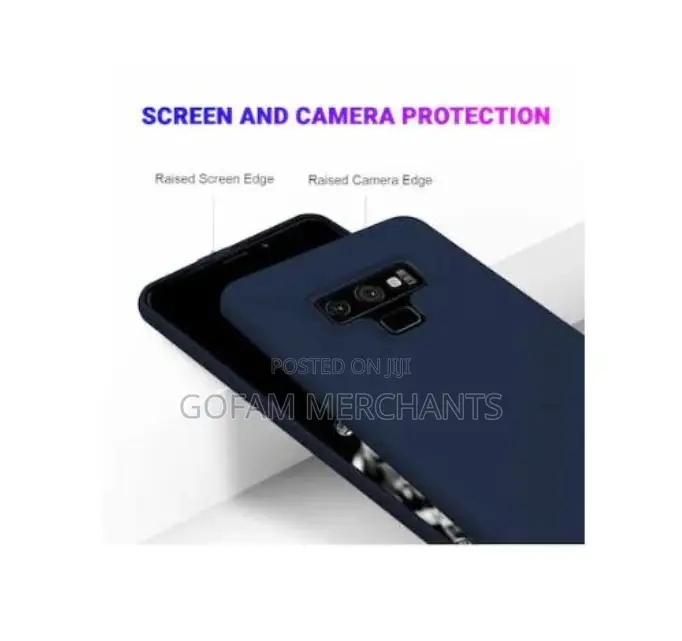 Soft Silicone Back Cover for Samsung Galaxy Note 9