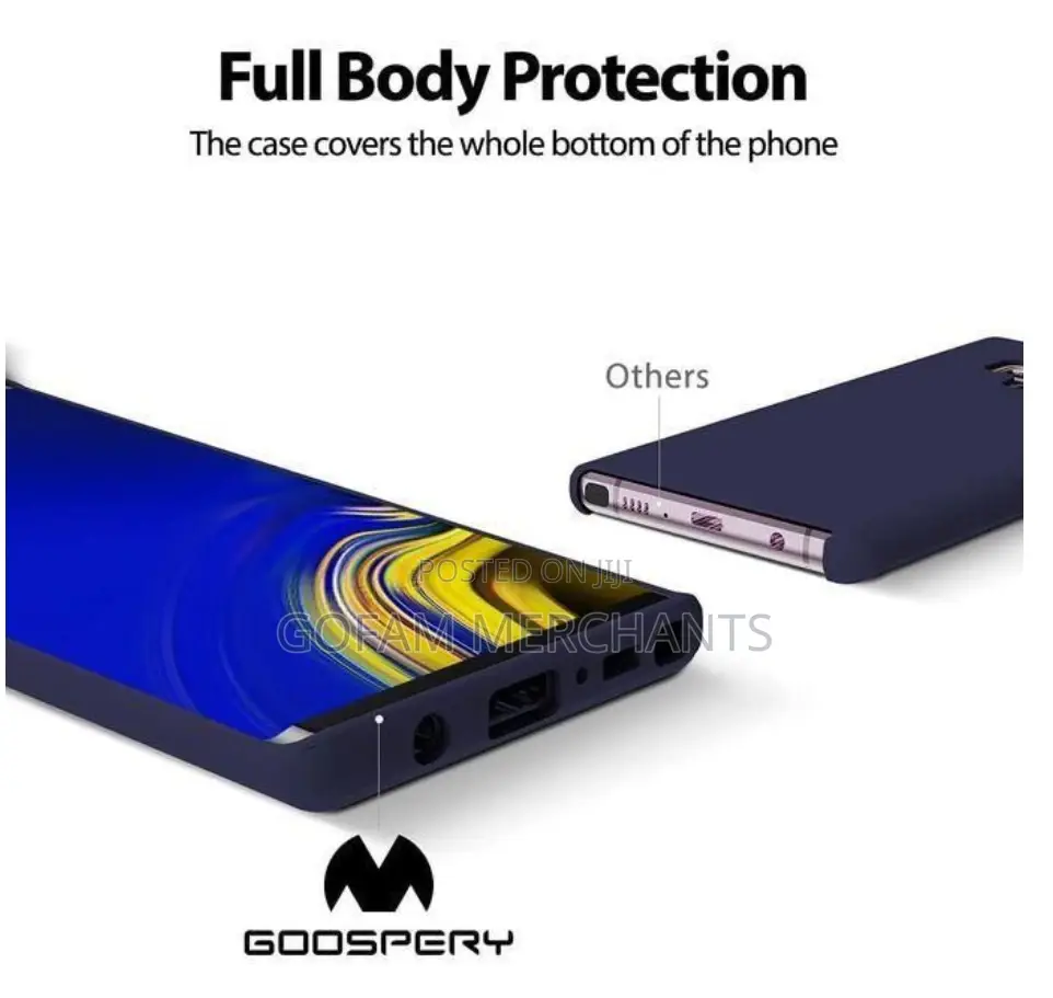 Soft Silicone Back Cover for Samsung Galaxy Note 9