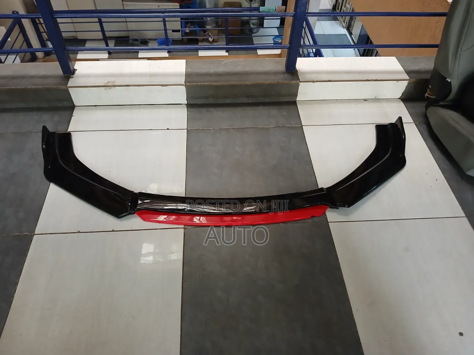 Universal Front Bumper Lip Spoiler – Car Rubber Protector Strip