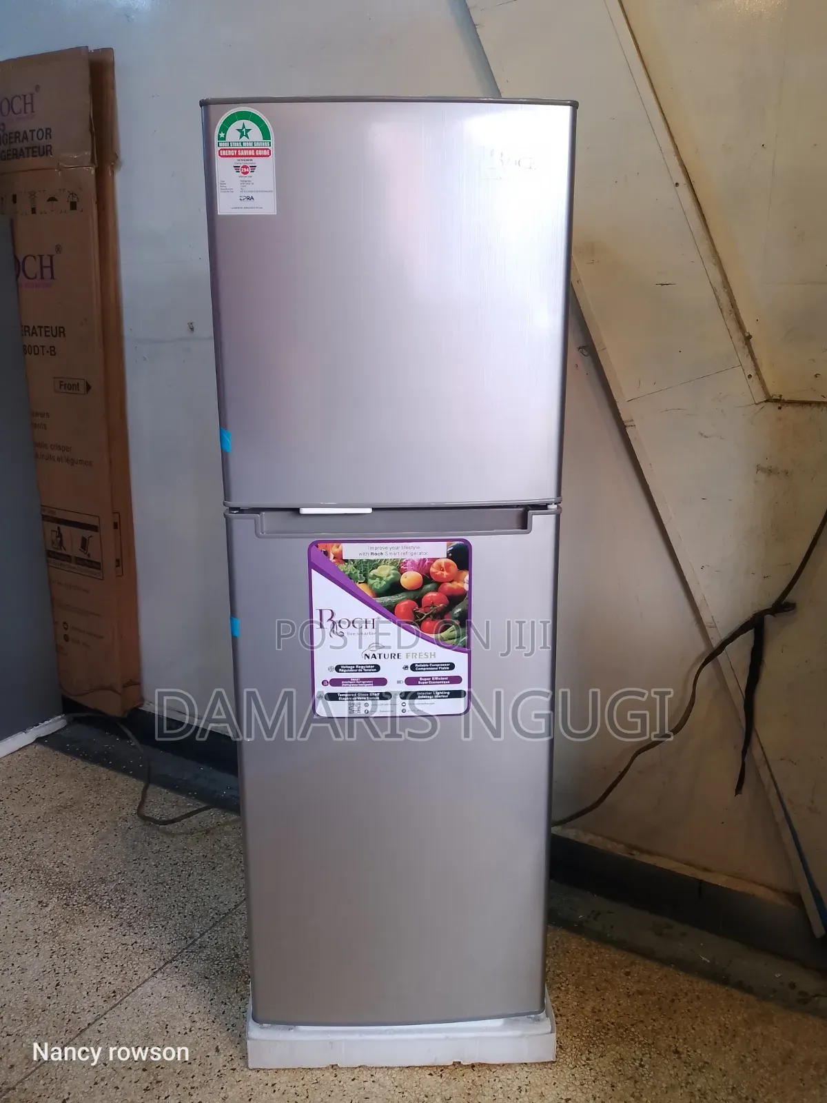 Roch Doube Door Refrigerator (New)