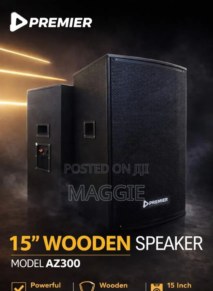 Premier 15"Wooden Speaker Model Az300