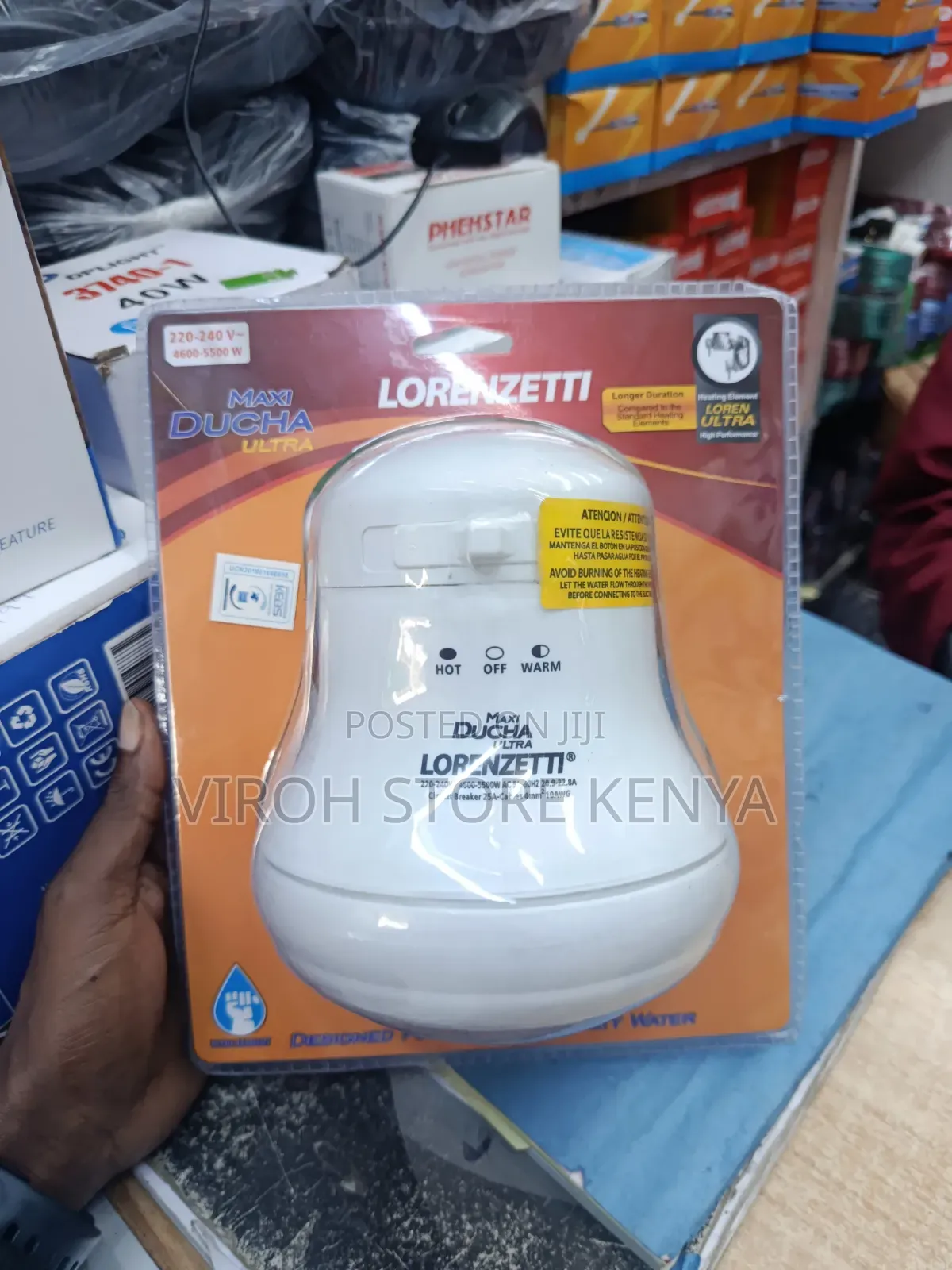 Lorenzetti Maxi Ducha Shower Head 5500 Watts