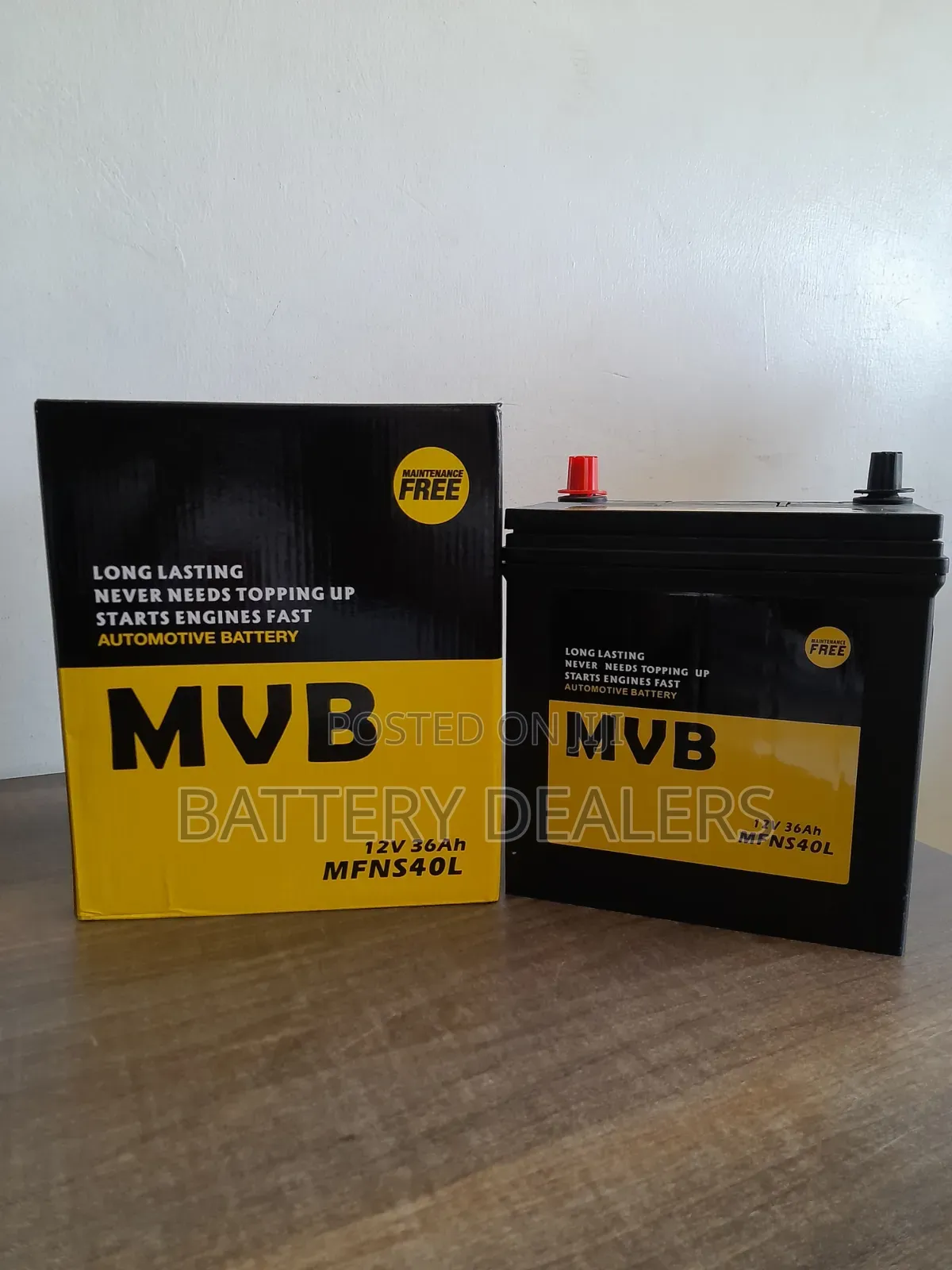 Ns40 MVB Car Battery