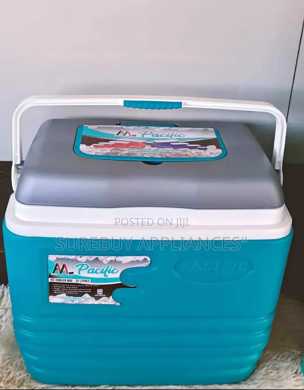 Cooler Box,Pacific 32l Heavy-Duty Cooler Box