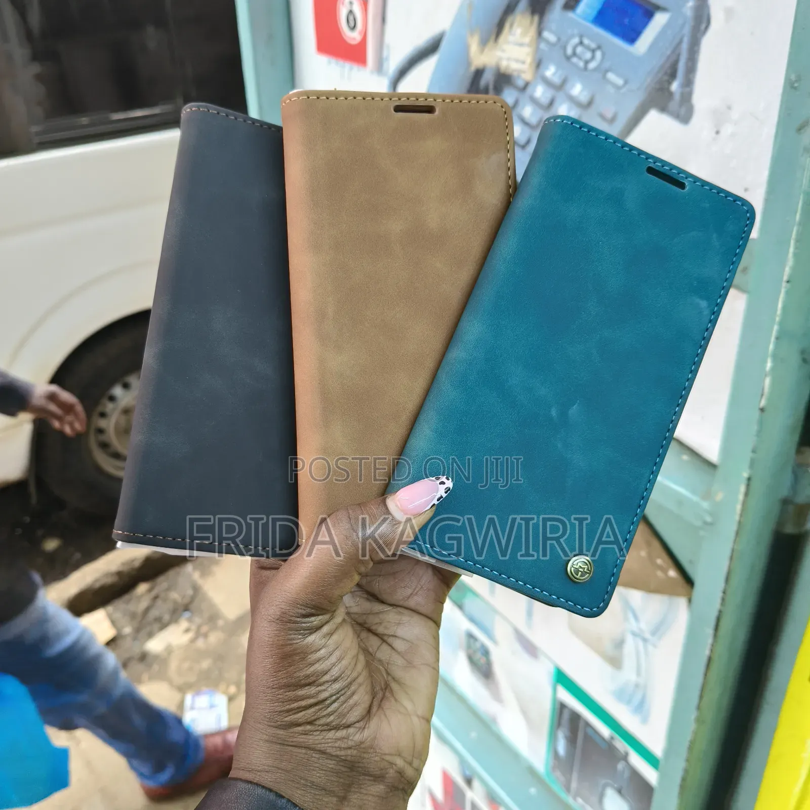Oppo Reno 15 Caseme Leather Flip Covers