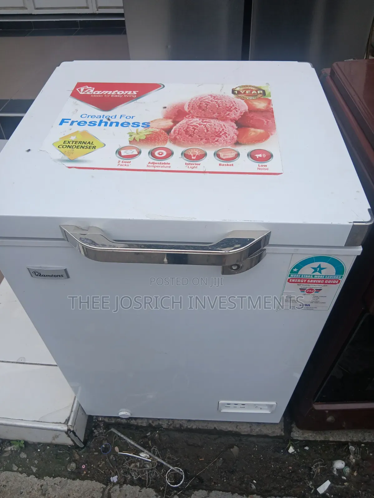 Ramtons Chest Freezer 100 Litres