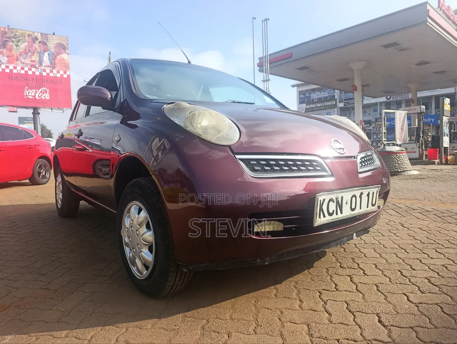 Nissan March 2011 Burgundy