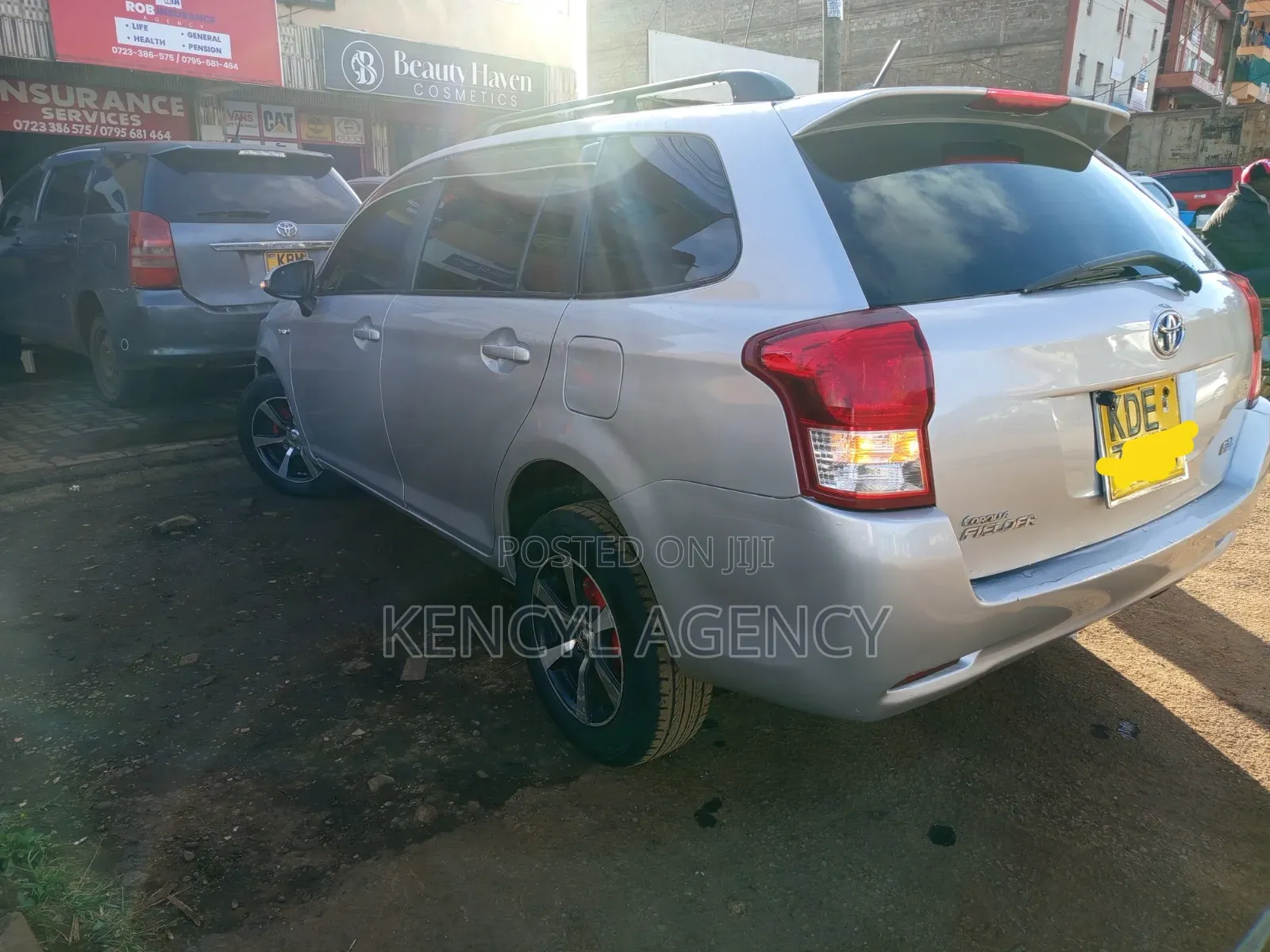 Toyota Corolla Fielder 2014 Silver
