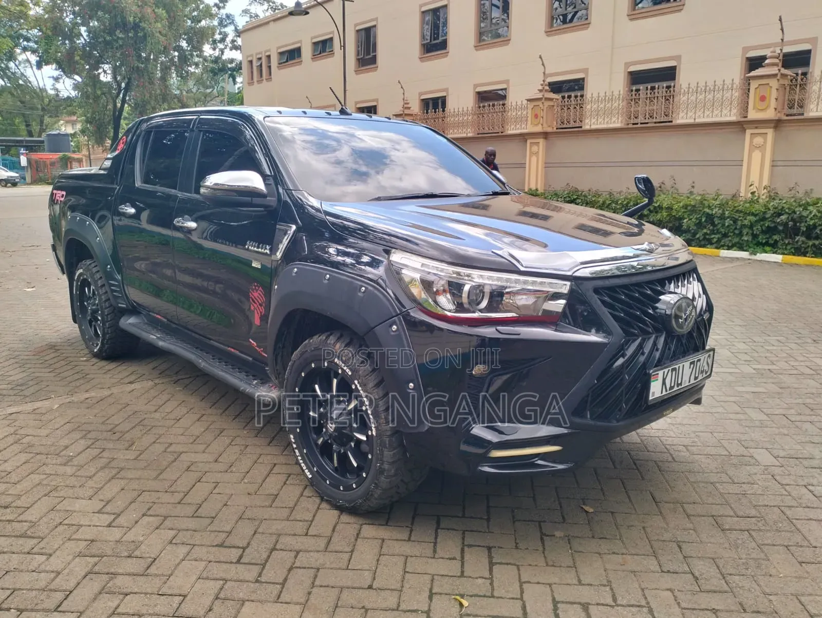 Toyota Hilux Revo Double Cab Deisel 2.4 AWD 2018 Matt Black