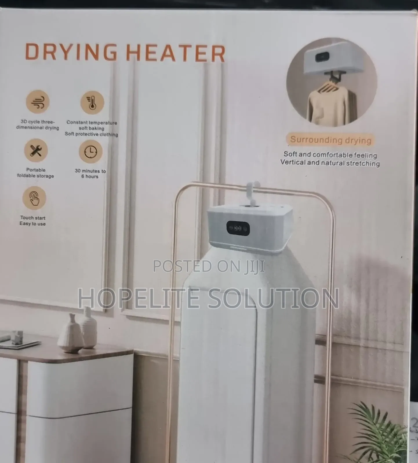 10kg 600w Clothes Drying Heater
