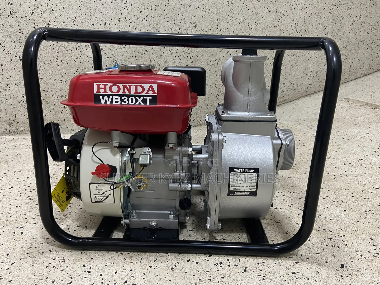 Honda Wb30xt Water Pump Petrol Engine