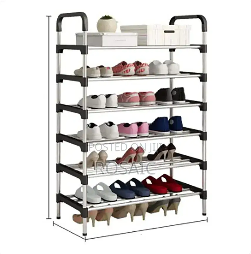 Detachable 6 Layer Shoe Rack