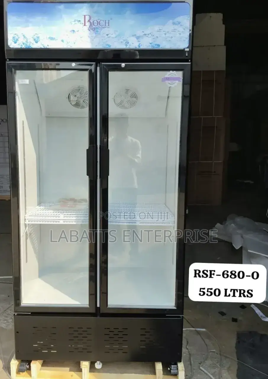 505 LTRS Roch Vertical Showcase RSF-680-O (Side by Size) Refrigerator