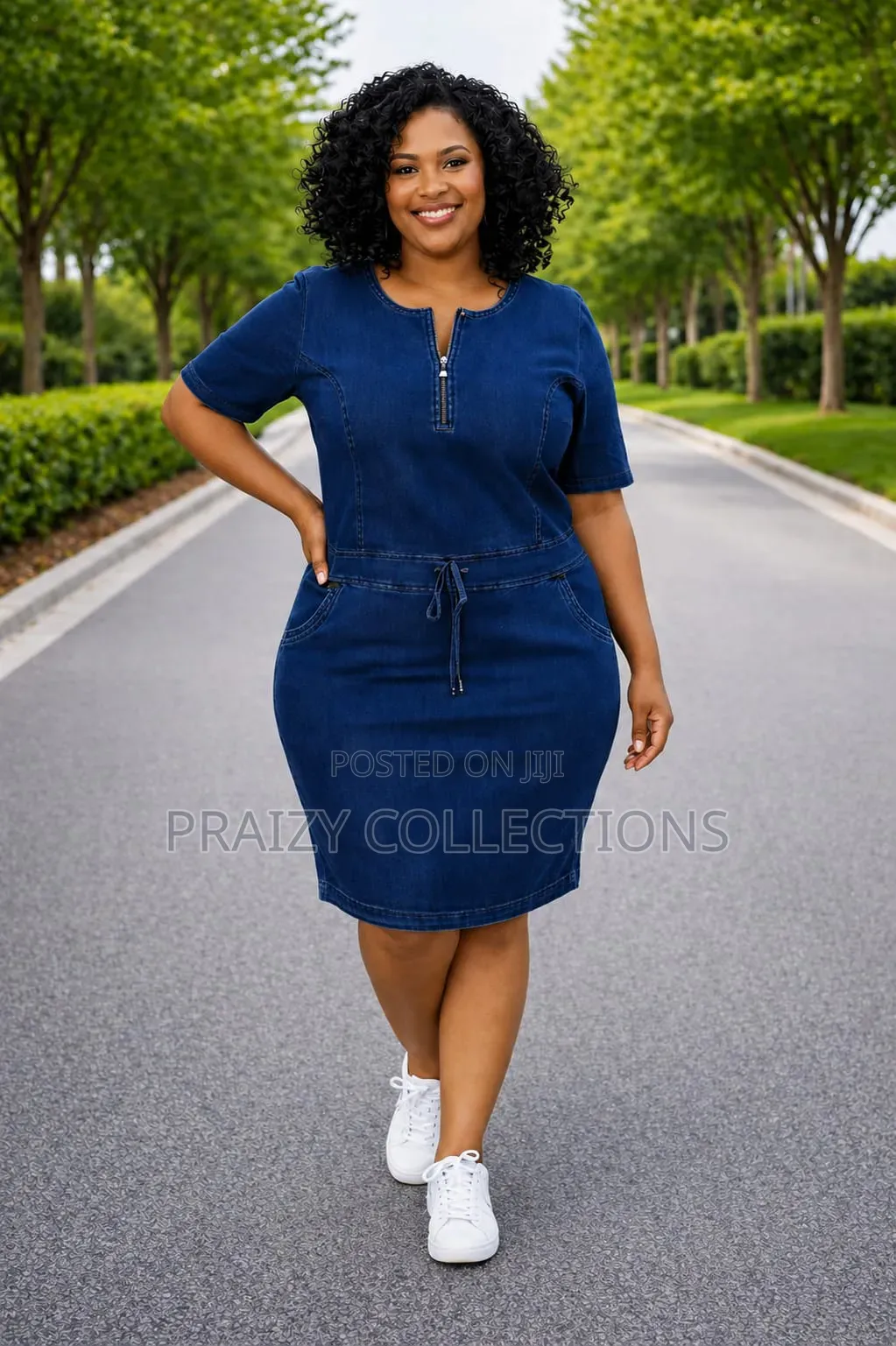 Denim Straight Dress