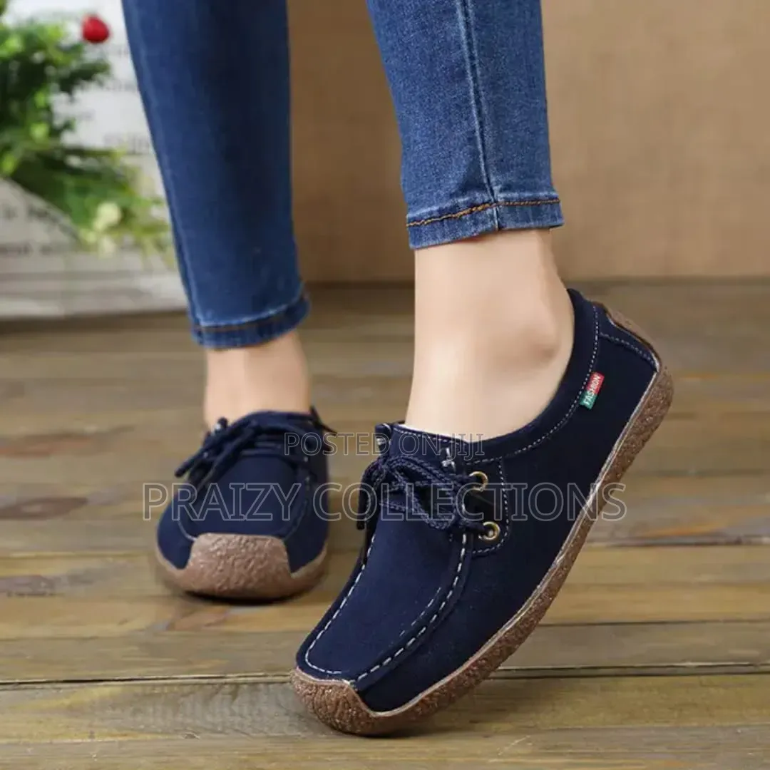 Ladies Suede Loafers