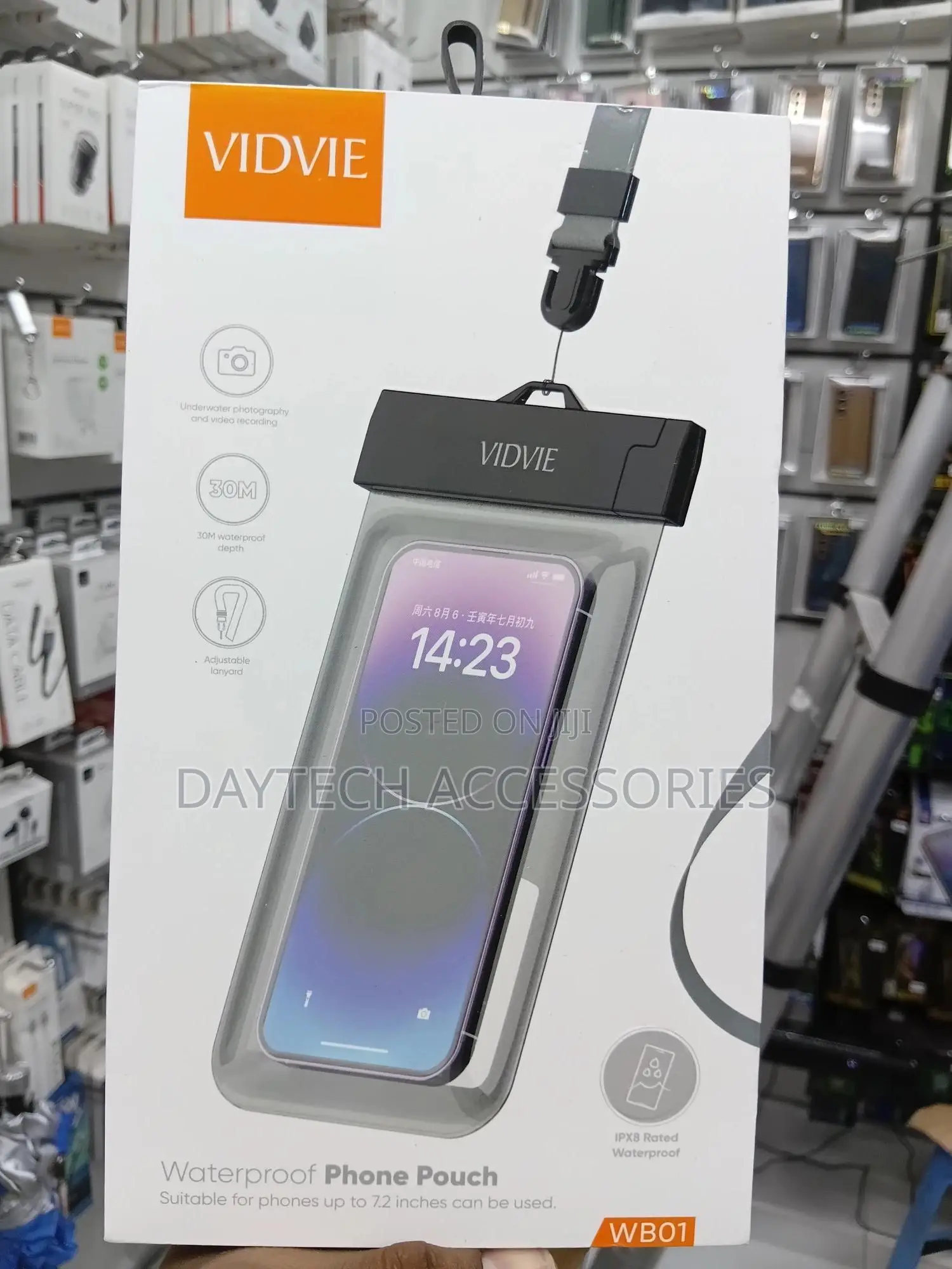 Vidvie Wb01 Waterproof Phone Pouch Ultimate Protection for Your Device
