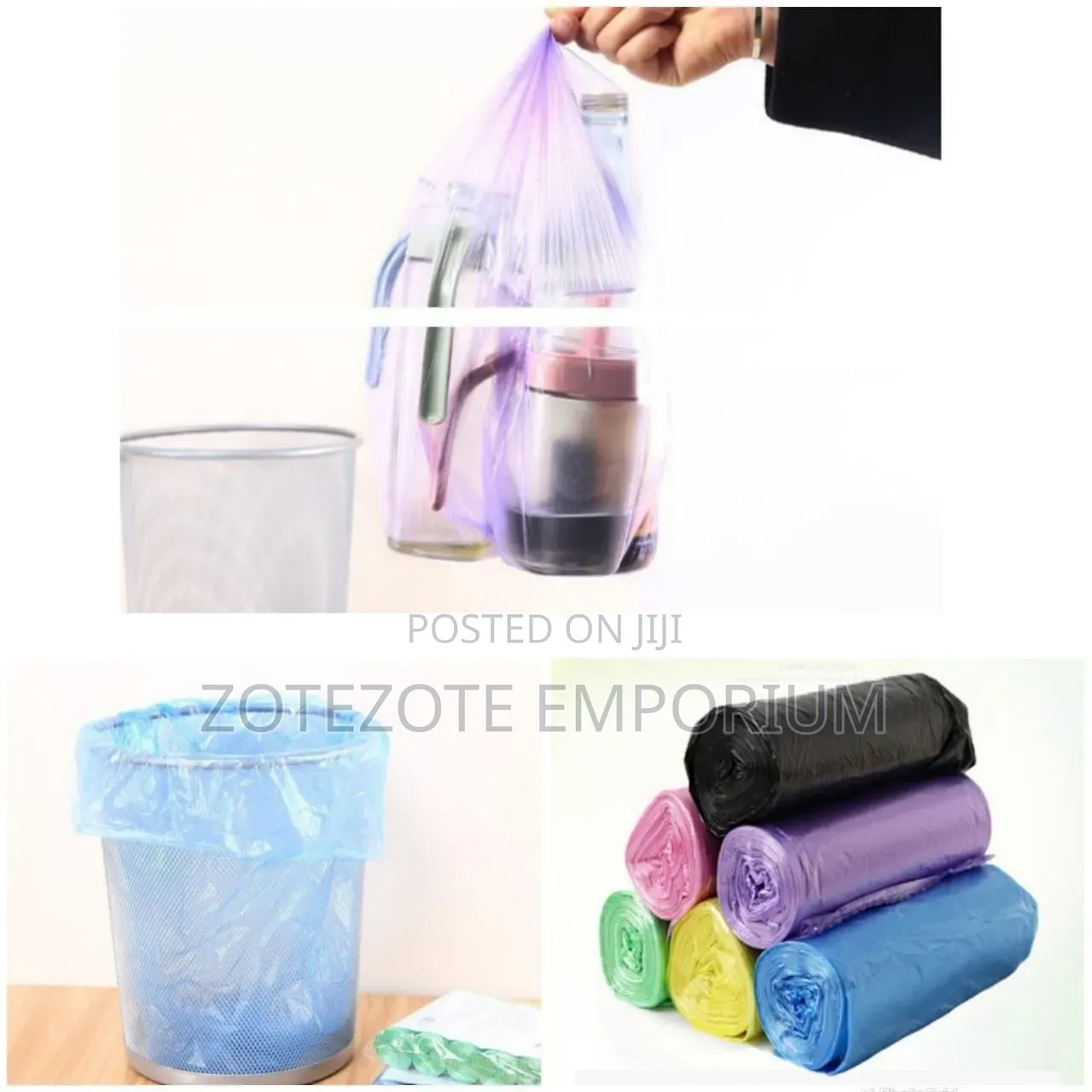 100 PCS Trash Bags