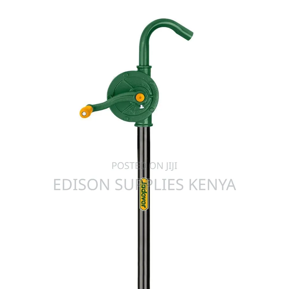 Hand Oil Pump Jadever Manual Rotary Drum Barrel Siphon Fuel Transfer