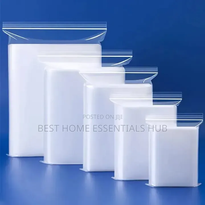 Heavy Gauge Reusable Ziplock Bags Sizes-5x7cm To 3kgs