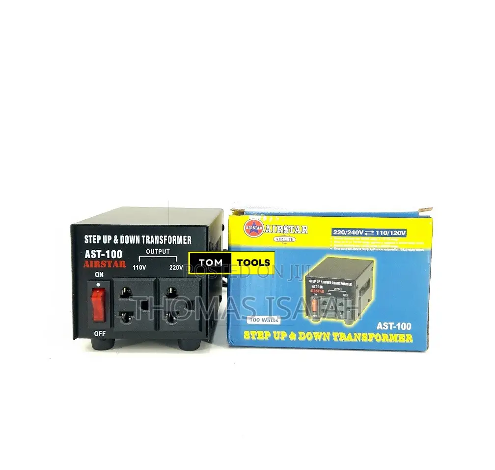 100w 240v to 120v Stepdown Stepup Transformer