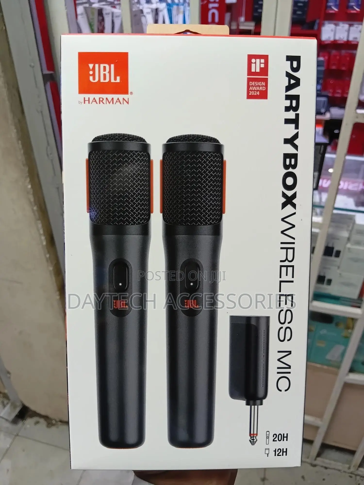 JBL Partybox Digital Wireless Microphones for JBL Partybox Speakers.