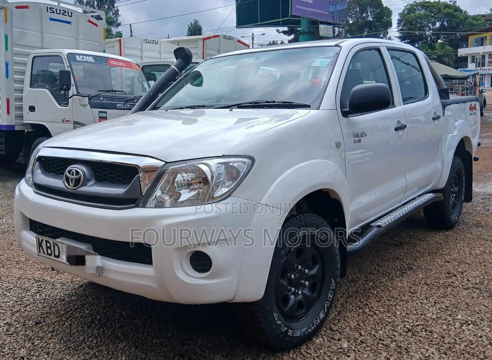 Toyota Hilux 2008 White