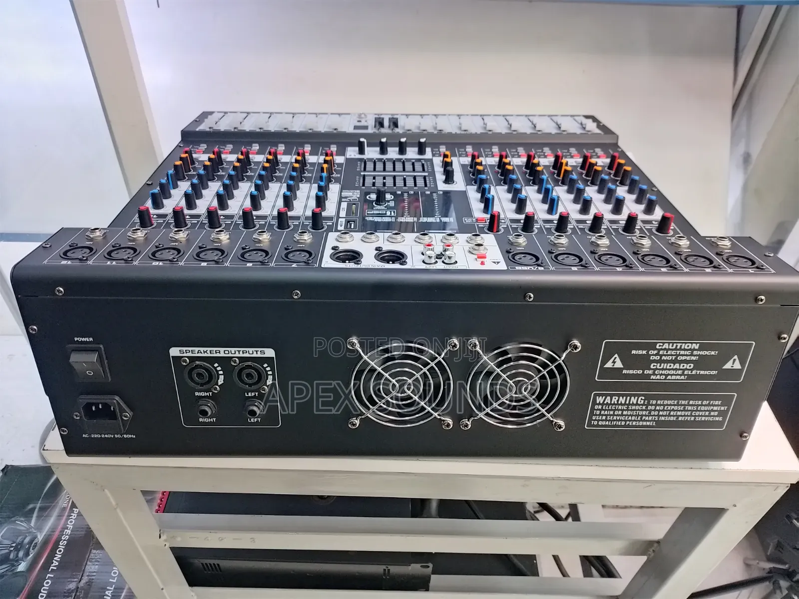12ch Powered Pro Mixer