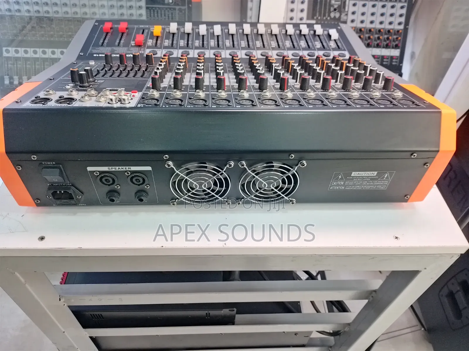 12 Ch Powered Mixer Pro Mixer
