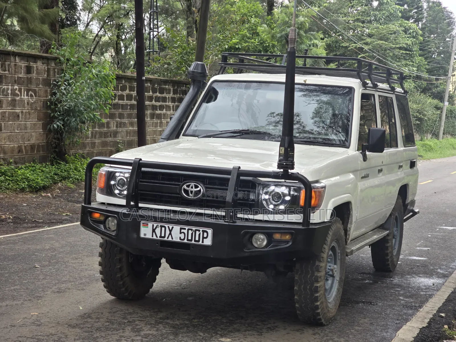 Toyota Land Cruiser 76 Series 2012 White