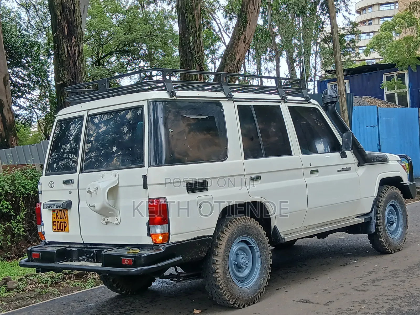 Toyota Land Cruiser 76 Series 2011 White