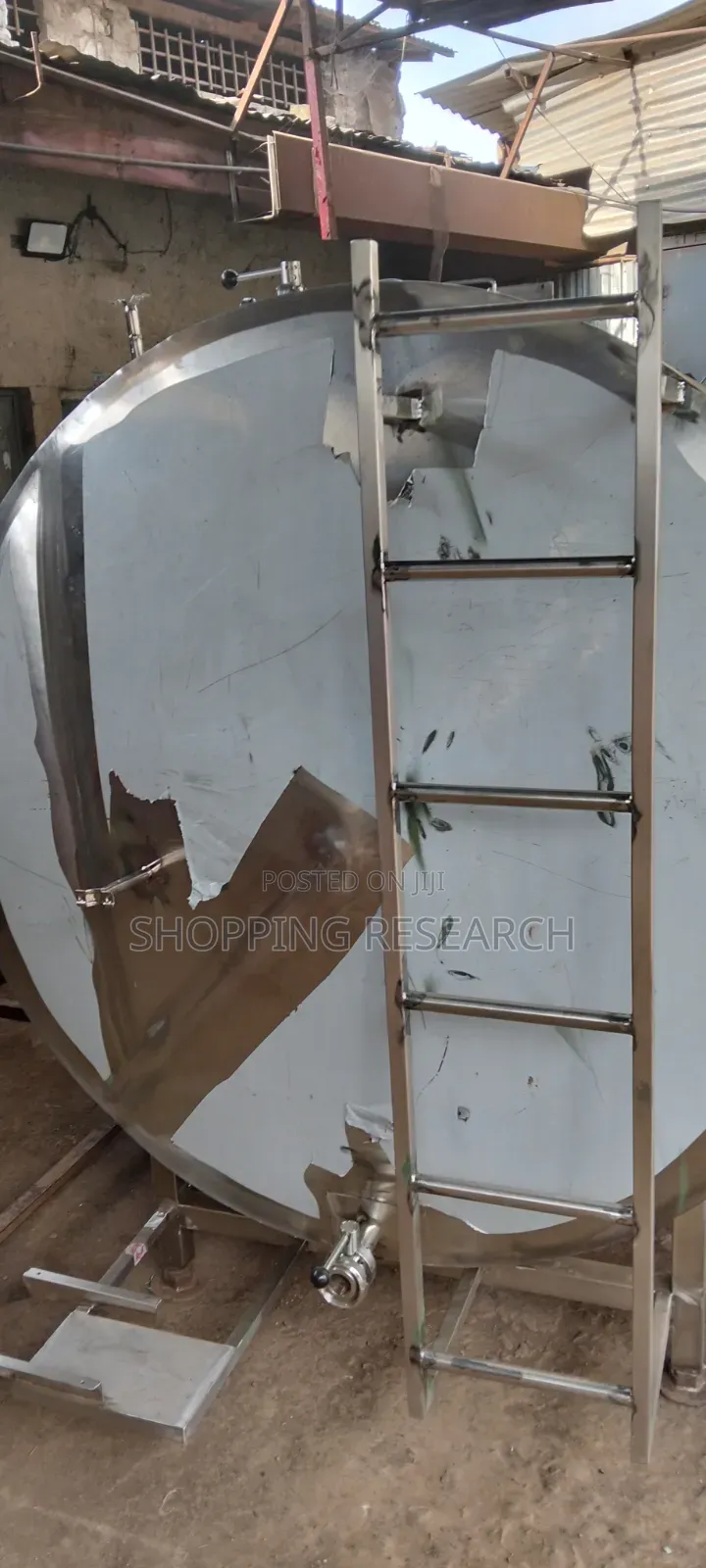 Stainless Steel Industrial Tank Heavy-Duty