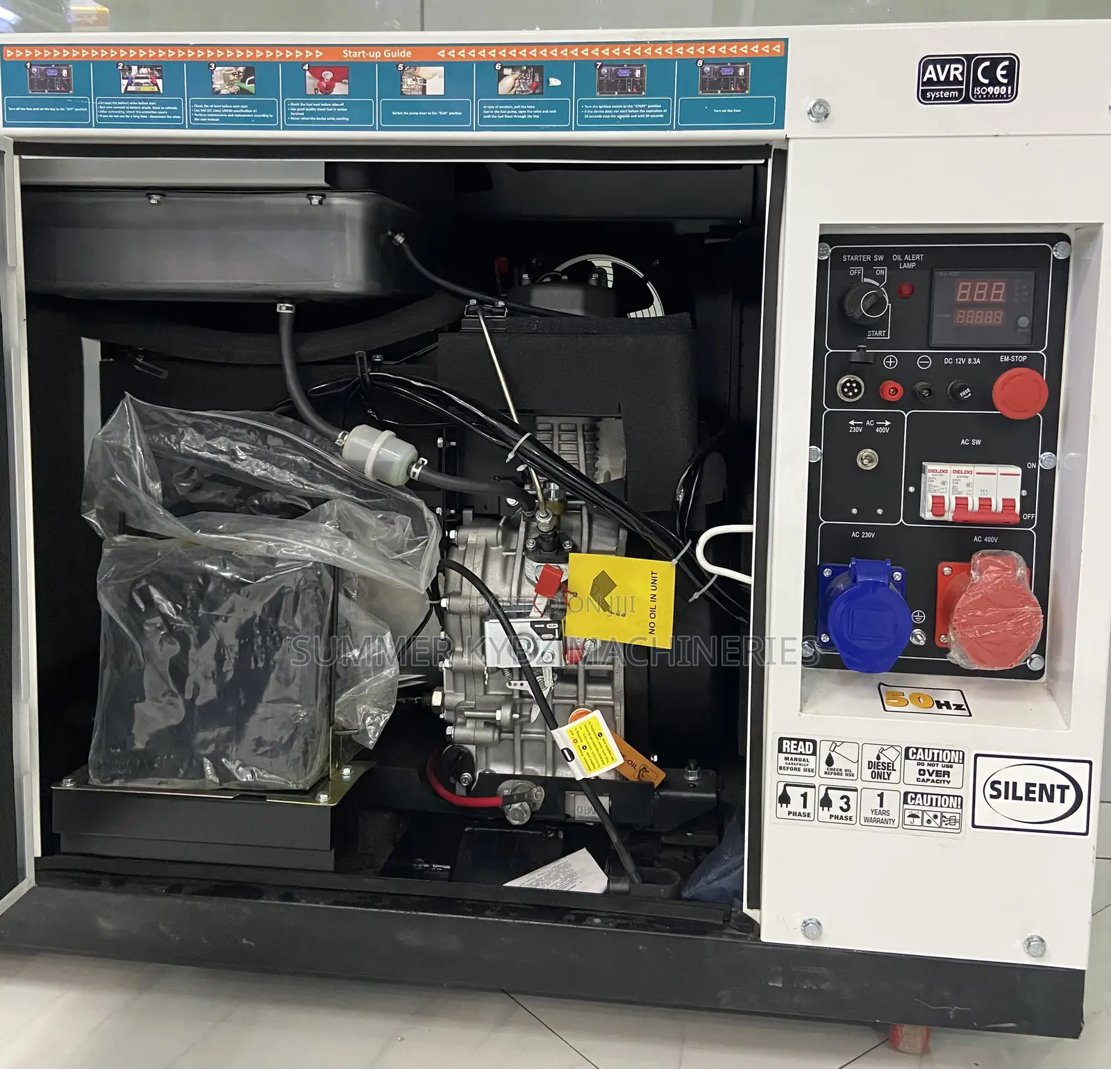 Pulsar Super Silent Dual Phase Diesel Generator 12kva